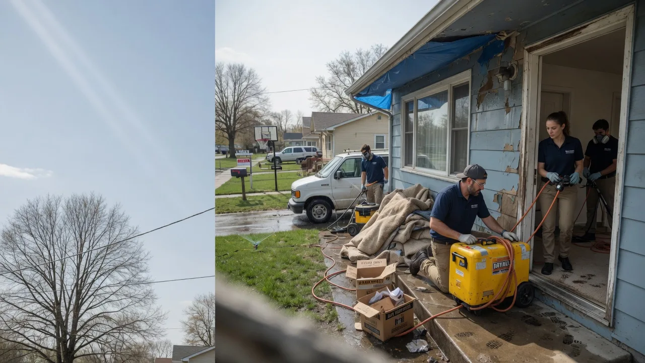 Basement Flood Cleanup in Bridgeport, NE near me